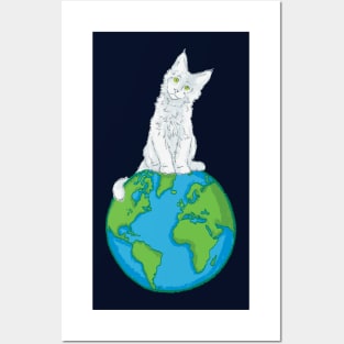 Cats on the World Posters and Art